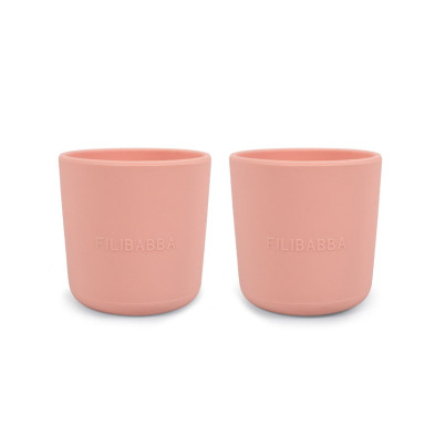 Filibabba Silicone Cup 2 Pack – Peach