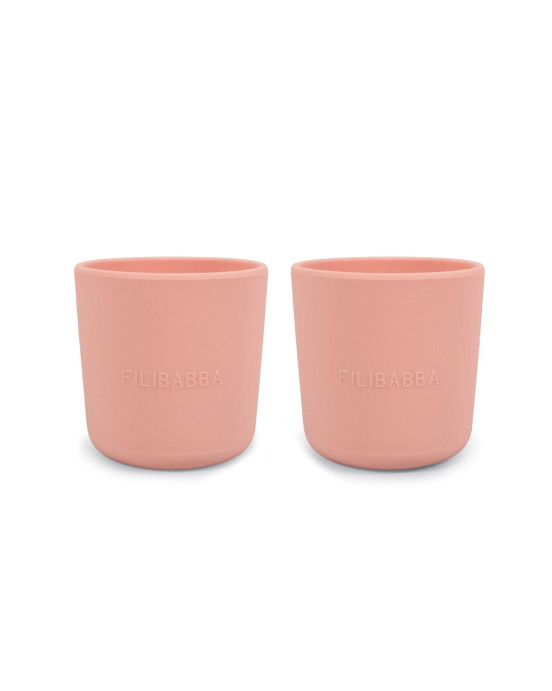 Filibabba Silicone Cup 2 Pack – Peach