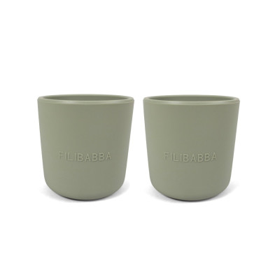 Filibabba Silicone Cup 2 Pack – Green