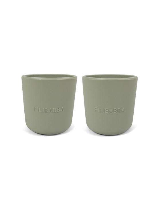 Filibabba Silicone Cup 2 Pack – Green