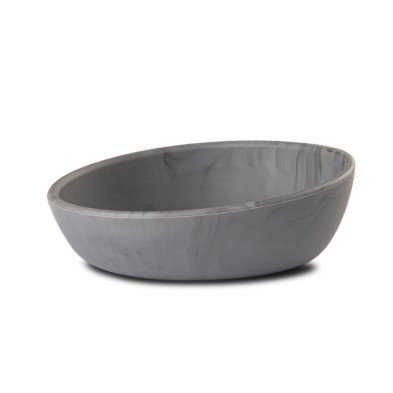 Eeveve Silicone Small Bowl – Marble Granite Gray