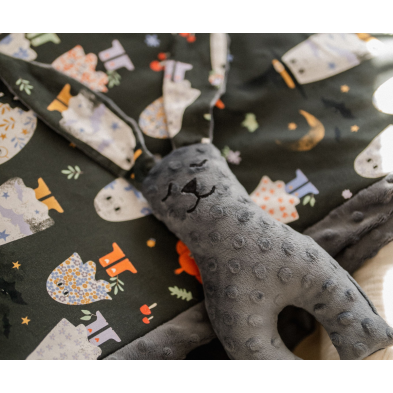 Small Bunny Dundee & Friends Blue – Grey