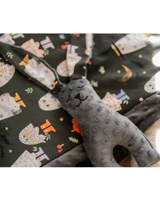 Small Bunny Dundee & Friends Blue – Grey
