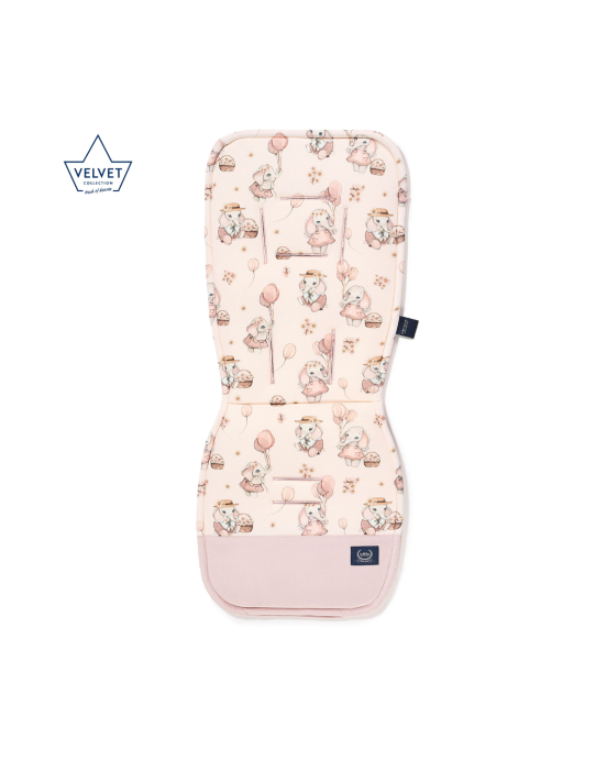 Προστατευτικό Καροτσιού Rossie Velvet Smoke Rose – Classic