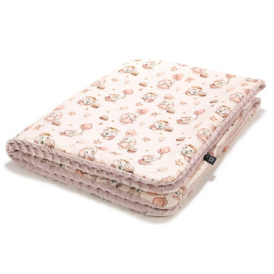 Κουβέρτα Rossie Smoke Rose – M