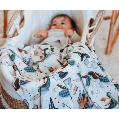 Bamboo Κουβέρτα Swaddle Prince