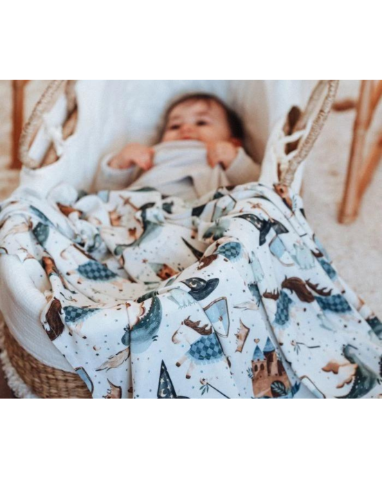 Bamboo Κουβέρτα Swaddle Prince