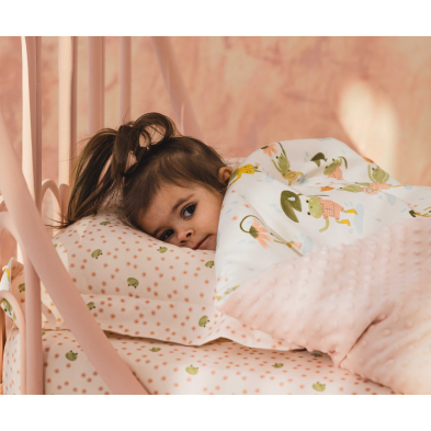 Κουβέρτα Rossie Smoke Rose – L