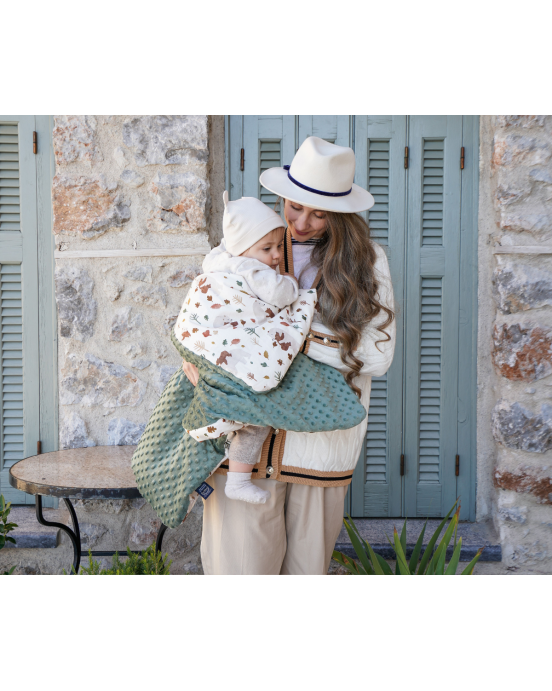 Κουβέρτα Hug me – Khaki – M