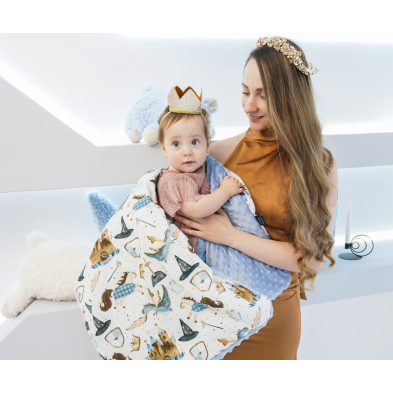 Κουβέρτα Princess – Smoke Rose – M