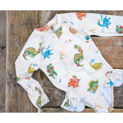 Filibabba Vilje UV Suit Dino Beach – S