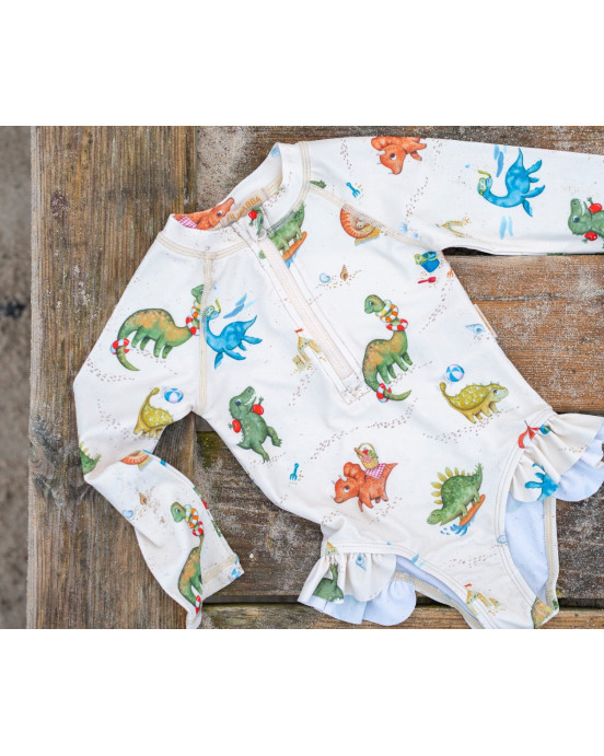 Filibabba Vilje UV Suit Dino Beach – M