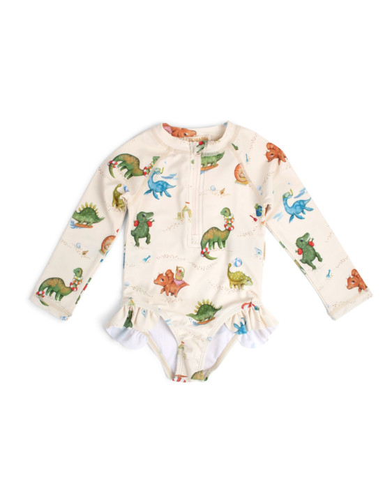 Filibabba Vilje UV Suit Dino Beach – M