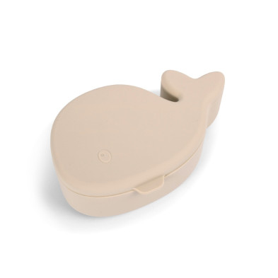 Filibabba Christian the Whale Snackbox – Toasted Almond