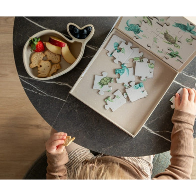 Filibabba Christian the Whale Snackbox – Toasted Almond