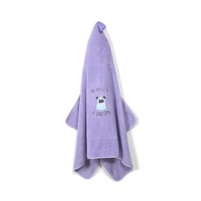 Πετσέτα Bamboo Kid Purple Doggy Unicorn