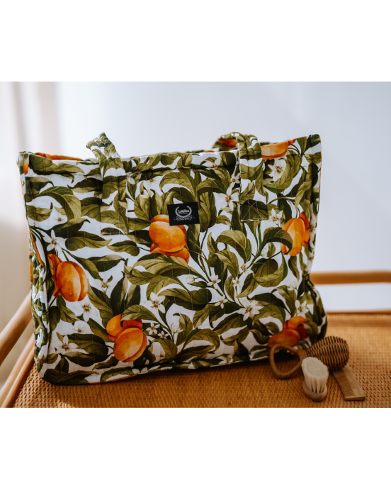 Mollet Quilted Mommy Bag – Positano – Rafaello