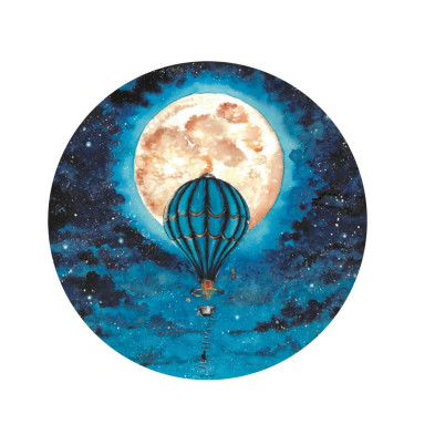 Eeveve Round Floor Mat – Air Balloon