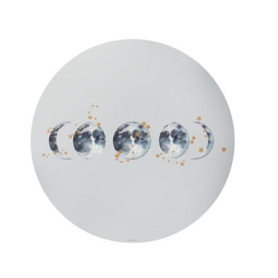 Eeveve Round Floor Mat – Lunar Eclipse