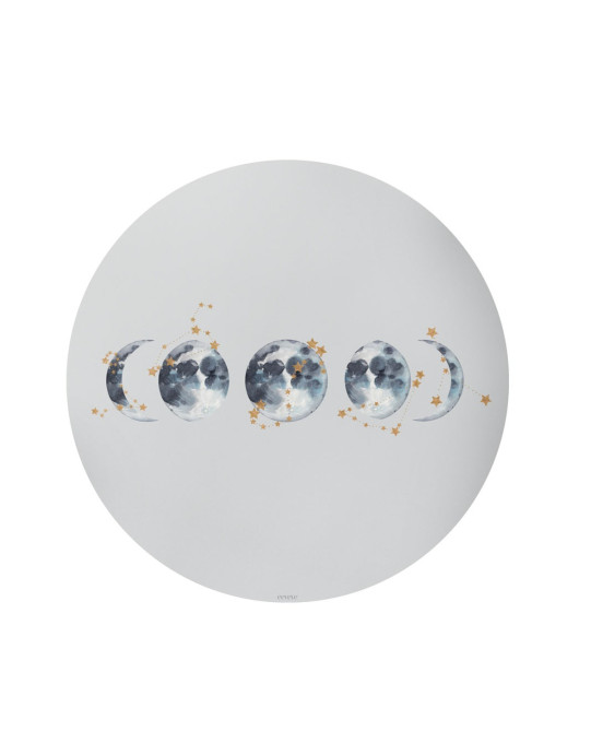 Eeveve Round Floor Mat – Lunar Eclipse
