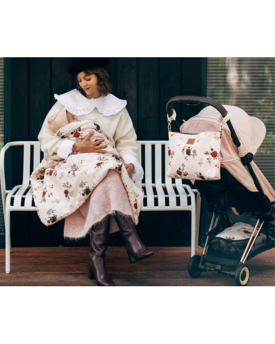 Κουβέρτα Mirella- Minky Powder Pink – L