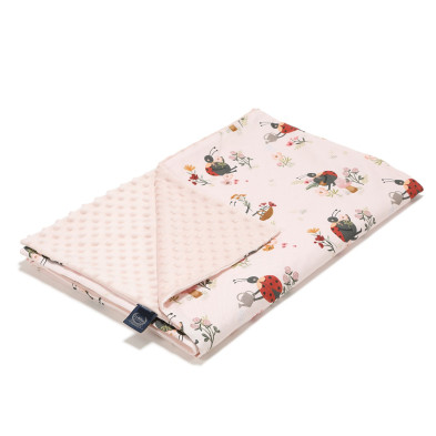 Λεπτή Κουβέρτα Mirella – Minky Powder Pink – L