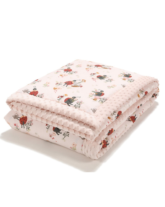 Κουβέρτα Mirella- Minky Powder Pink – XL