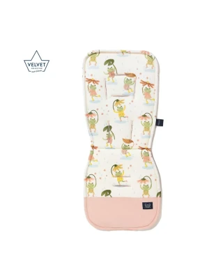 Προστατευτικό Καροτσιού  Frogs Velvet Powder Pink