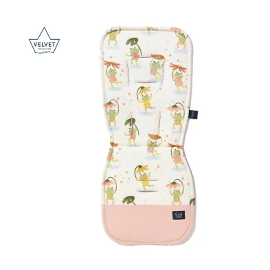 Προστατευτικό Καροτσιού  Frogs Velvet Powder Pink