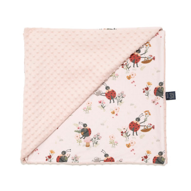 Λεπτή Κουβέρτα Mirella – Minky Powder Pink – L