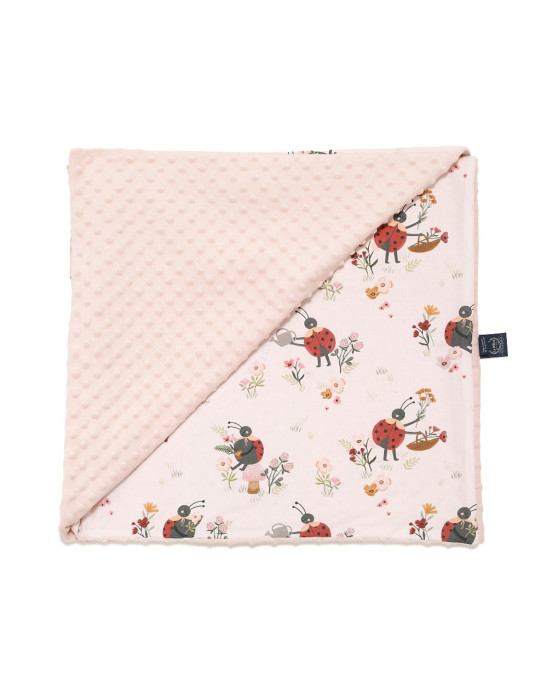 Λεπτή Κουβέρτα Mirella – Minky Powder Pink – L