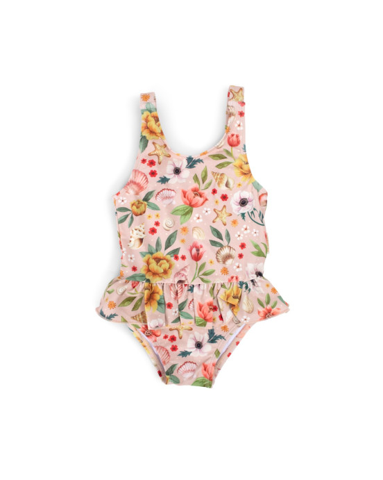 Filibabba Eva Swimsuit Ocean Blossom – M