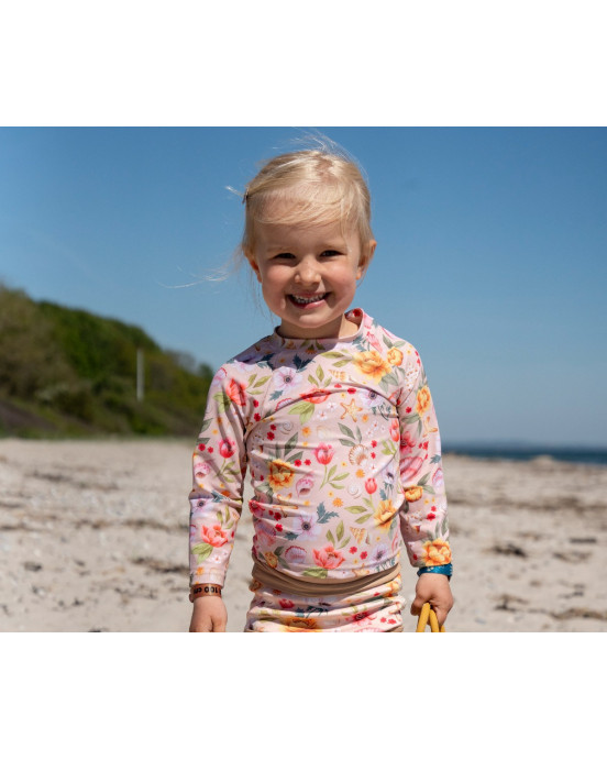 Filibabba Nor UV Shirt Ocean Blossom – M