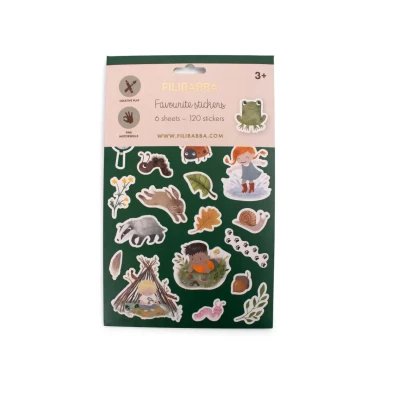 Filibabba Favourite Stickers – Forest Friends