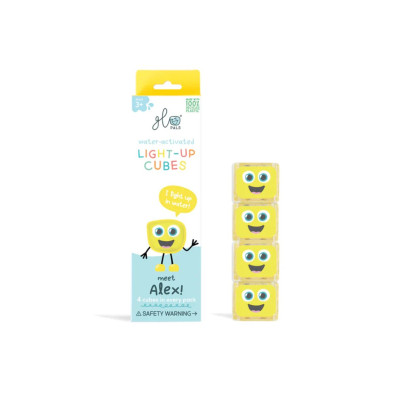 Glo Pals 4 Pack Light Up Cubes – Alex
