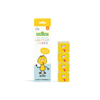 Glo Pals 4 Pack Light Up Cubes – Big Bird