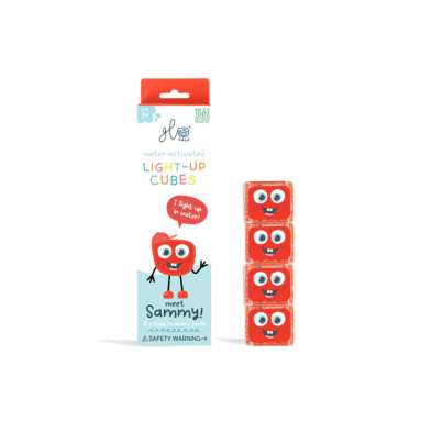 Glo Pals 4 Pack Light Up Cubes – Sammy