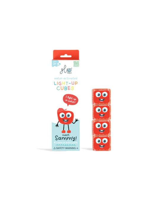 Glo Pals 4 Pack Light Up Cubes – Sammy