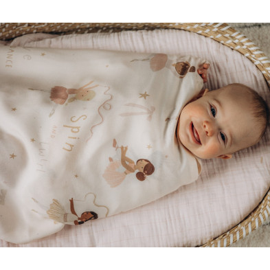 Bamboo Κουβέρτα Swaddle Bebe Mignon Blue