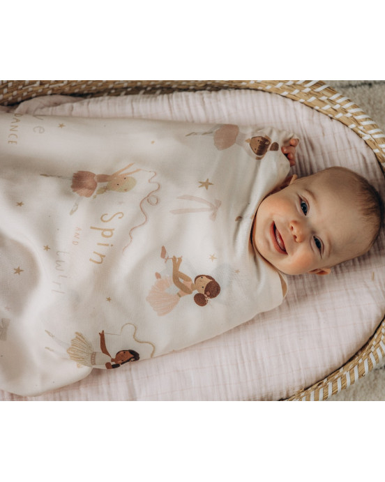 Bamboo Κουβέρτα Swaddle Bebe Mignon Blue