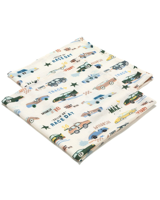 2 Pack Bamboo Μικρές Μουσελίνες Grand Prix (Silver Plus Protection Τεχνολογία)