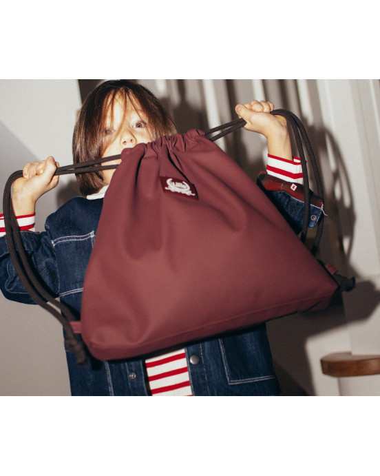 Backpack Rubber Burgundy