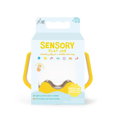 Glo Pals Sensory Jar – Yellow – Honey Bee