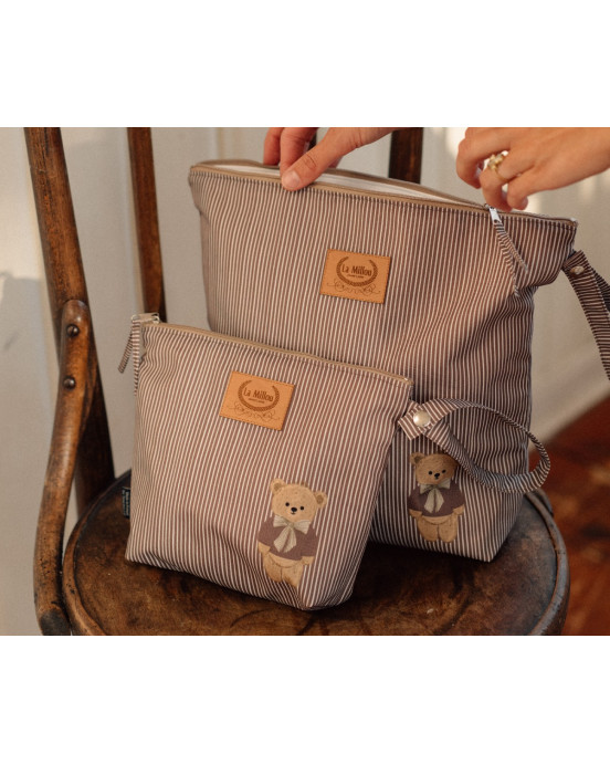 Waterproof Cosmetic Bag Baby Bear – XL