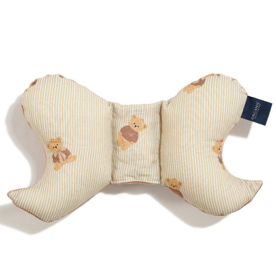 Organic Jersey Angel’s Wings Baby Bear – Mocca