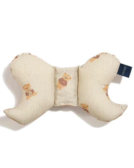 Organic Jersey Angel’s Wings Baby Bear – Mocca