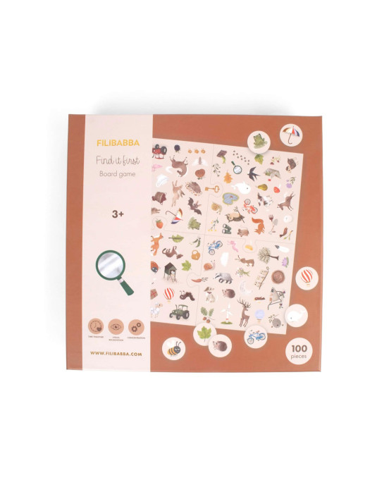 Filibabba Who Finds it First? Board Game
