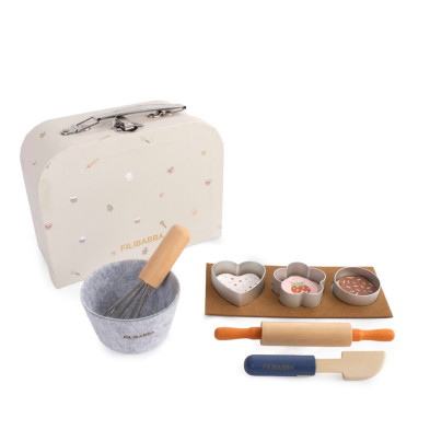 Filibabba Play Set – Wooden Toys – Little Baker