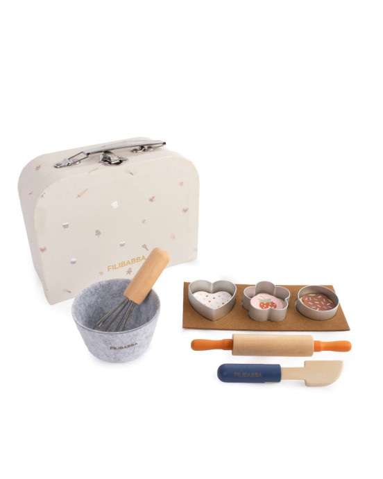 Filibabba Play Set – Wooden Toys – Little Baker