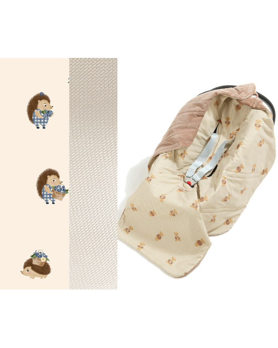 Κουβέρτα Car Seat Berry Henry Multi